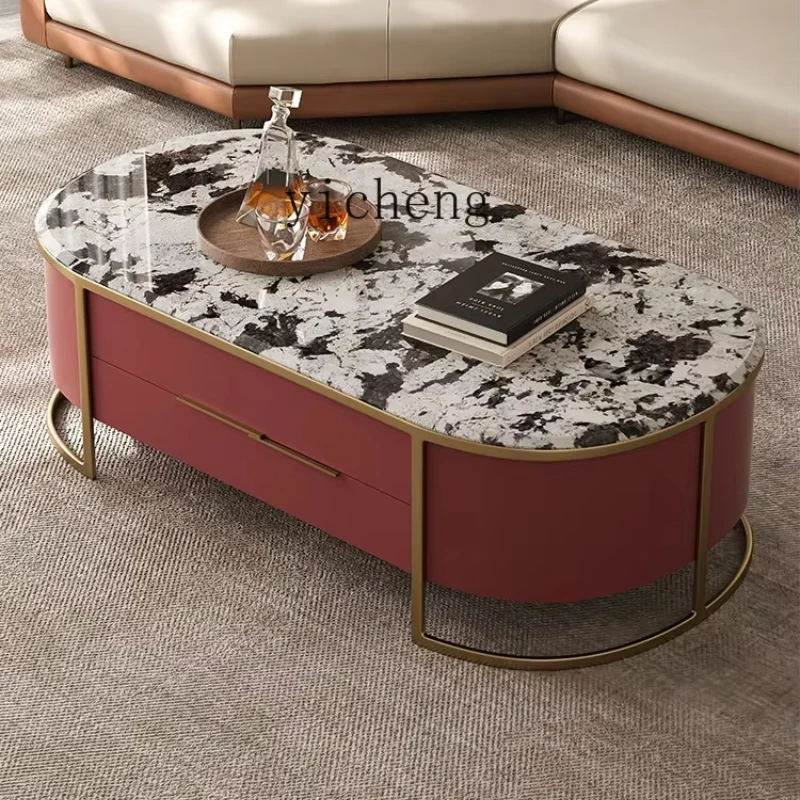 ZF light luxury natural marble coffee table household living room modern simple oval coffee table
ZF light luxury natural marble coffee table household living room modern simple oval coffee table