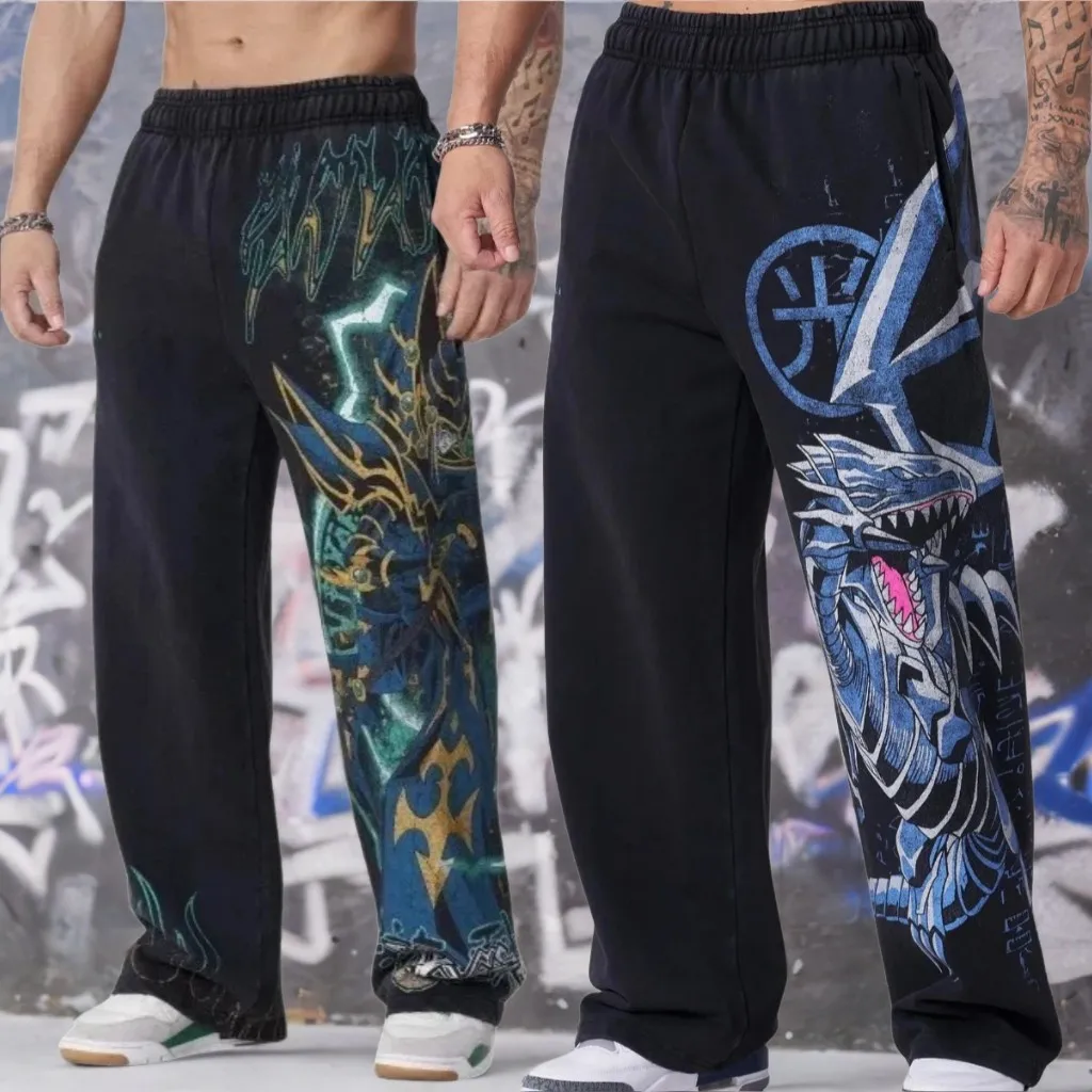 Harajuku Yu-Gi-Oh Брюки Мужские Мешковатые Популярные Спортивные Штаны Широкие Повседневные Бегуны Спортивные Брюки Уличная Одежда Y2k Мужская Женская Одежда
Harajuku Yu-Gi-Oh Брюки Мужские Мешковатые Популярные Спортивные Штаны Широкие Повседневные Бегуны Спортивные Брюки Уличная Одежда Y2k Мужская Женская Одежда