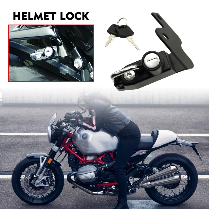 R12 Motorcycle Helmet Lock Anti-theft Security Aluminum Alloy Mount Hook For BMW R12NINET R 12 NINET r12 nineT 2024 2025
R12 Motorcycle Helmet Lock Anti-theft Security Aluminum Alloy Mount Hook For BMW R12NINET R 12 NINET r12 nineT 2024 2025