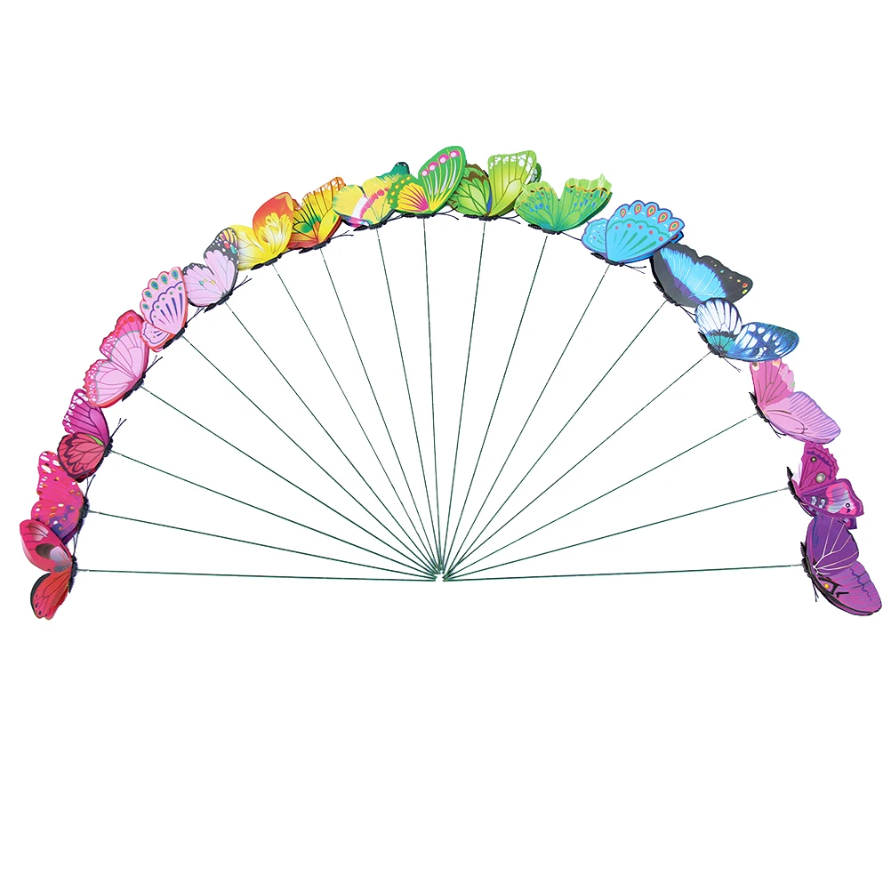 24 Pcs Simulated Butterfly Plug-in Flower Pot Picks Decorative Stakes Vase Plant Planter Decorations Artificial Fake Label
24 Pcs Simulated Butterfly Plug-in Flower Pot Picks Decorative Stakes Vase Plant Planter Decorations Artificial Fake Label