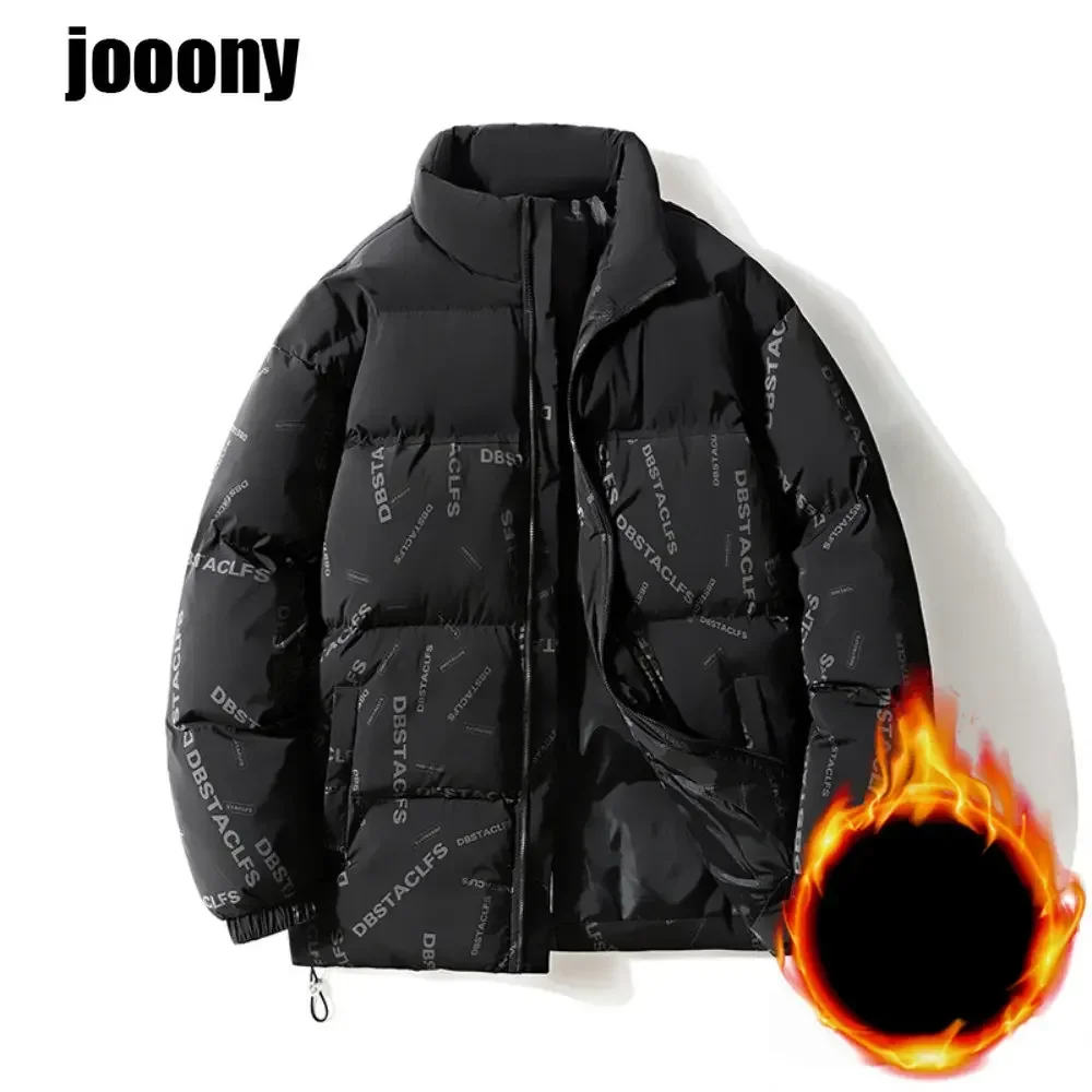 2023 Winter Thick Warm Cotton Coats Hip Hop Fashion Streetwear Male Men's Jackets Casual Harajuku trend Print Fluffy Jackets
2023 Winter Thick Warm Cotton Coats Hip Hop Fashion Streetwear Male Men's Jackets Casual Harajuku trend Print Fluffy Jackets