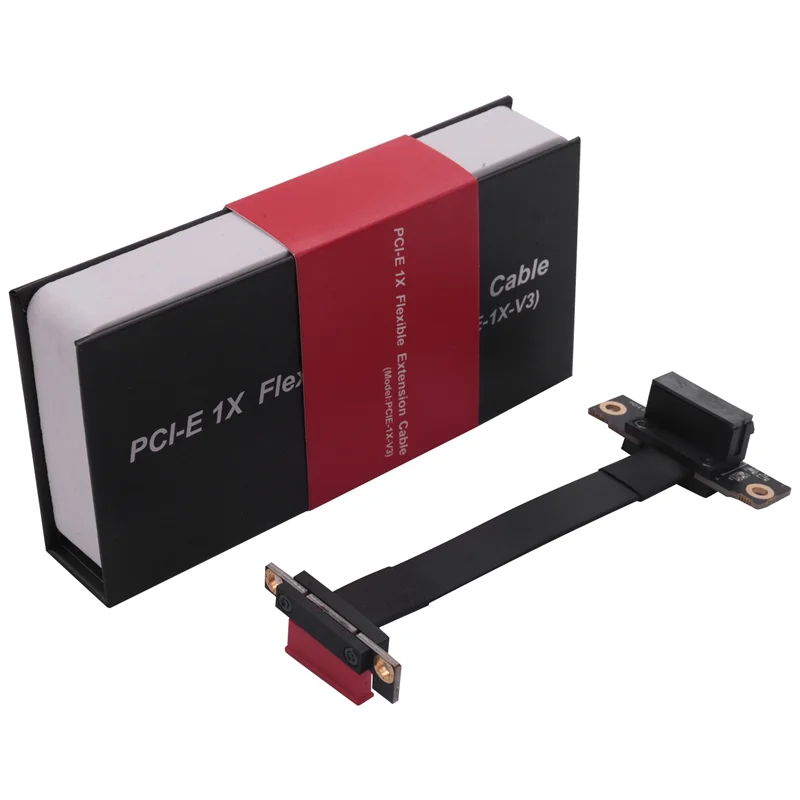 PCIE X1 Riser Cable Двойной 90-градусный прямоугольный удлинительный кабель PCIe 3.0 X1–X1 8 Гбит/с PCI Express 1X Riser Card 10 см F
PCIE X1 Riser Cable Двойной 90-градусный прямоугольный удлинительный кабель PCIe 3.0 X1–X1 8 Гбит/с PCI Express 1X Riser Card 10 см F