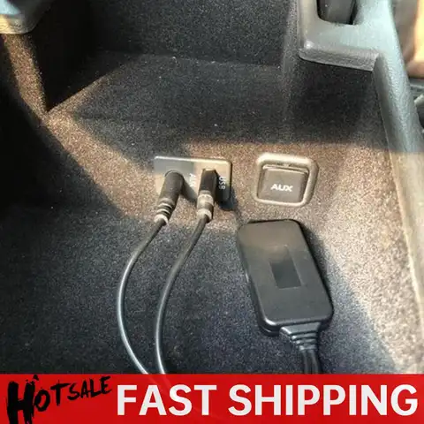 Universal Wireless Bluetooth-compatible Audio Receiver Auto Accessories Bluetooth-compatible Music Receiver Aux Adapter