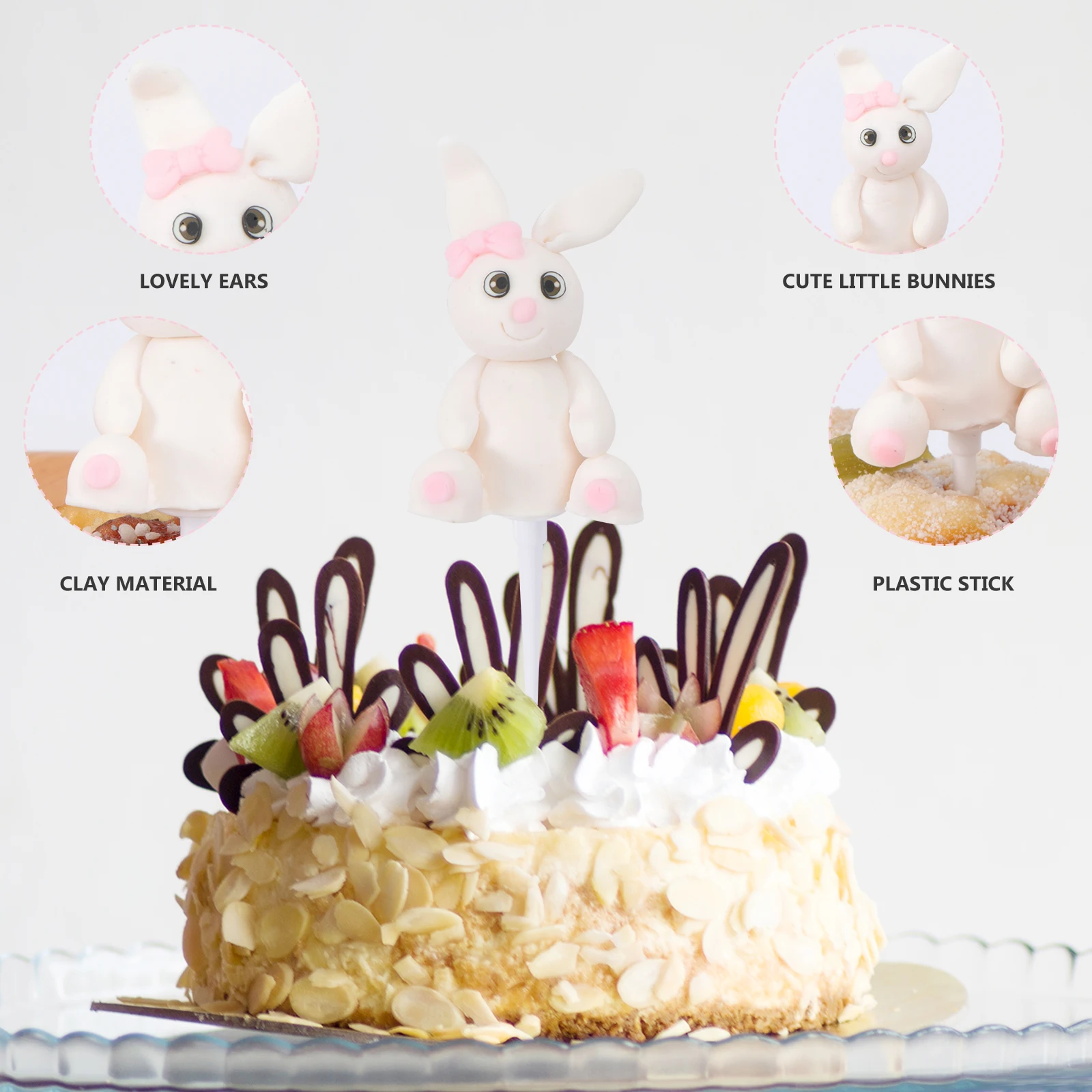 2 Pcs Cake Decoration Cupcake Topper Cartoon Toppers for Cakes Birthday Dessert
2 Pcs Cake Decoration Cupcake Topper Cartoon Toppers for Cakes Birthday Dessert