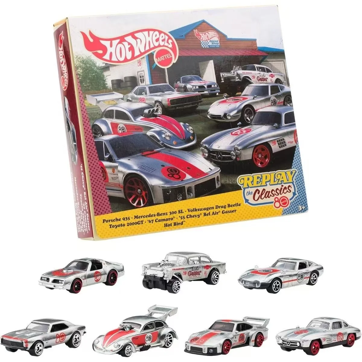 2025 Mattel Genuine Hot Wheels Premium Car Silver Series Zamac 1:64 Boys' Toy Diecast 80Th Anniversary Barbie Gift Box Mercedes-Benz Amg Toyota Honda Civic Ford Porsche Model Gift
2025 Mattel Genuine Hot Wheels Premium Car Silver Series Zamac 1:64 Boys' Toy Diecast 80Th Anniversary Barbie Gift Box Mercedes-Benz Amg Toyota Honda Civic Ford Porsche Model Gift