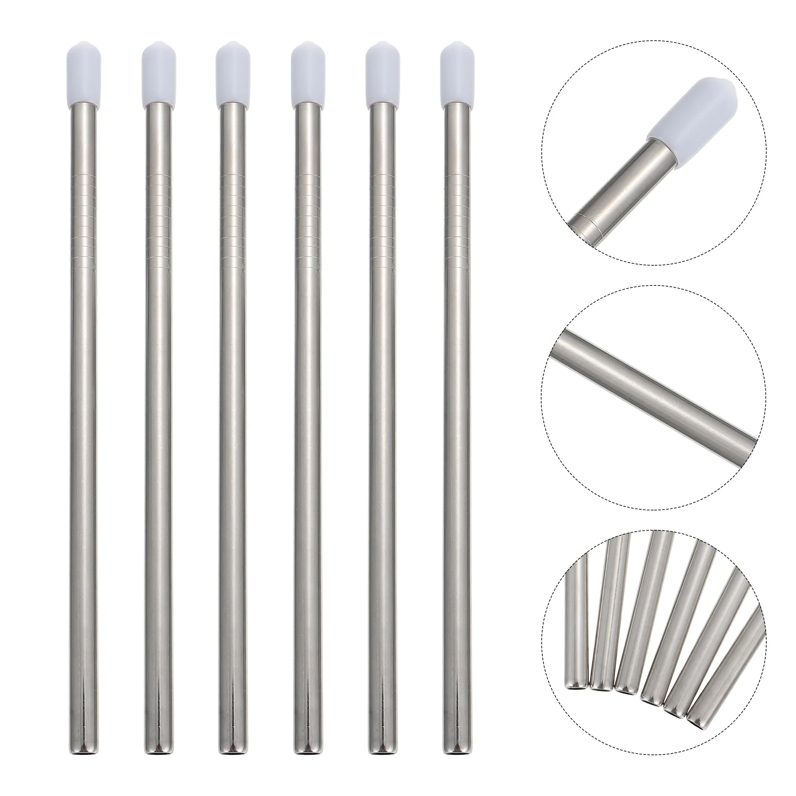 6 Pcs Water Bottle Drain Stand Drying Rack Space Saving Stainless Steel Creative Holder
6 Pcs Water Bottle Drain Stand Drying Rack Space Saving Stainless Steel Creative Holder