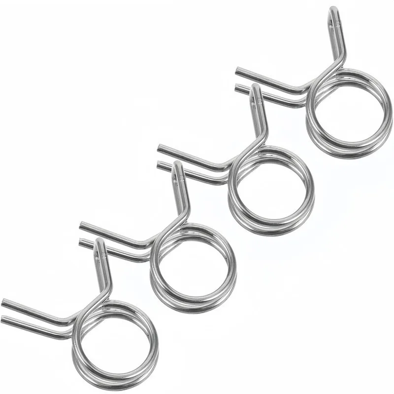 21Pcs 6mm Double Wire Clips, Stainless Steel, Hand-Pinch Install for Garden Hoses, Home Pipes & Aquarium Tubes
21Pcs 6mm Double Wire Clips, Stainless Steel, Hand-Pinch Install for Garden Hoses, Home Pipes & Aquarium Tubes