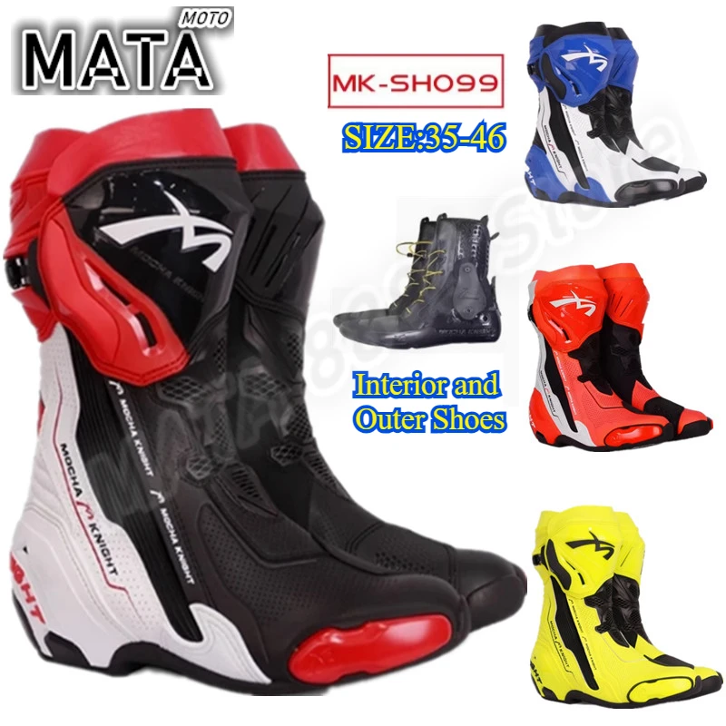 Motorcycle Protective Boot Waterproof Enduro Motorcyclist Shoes Anti-slip Motocross Rally High Top Boot Interior and Outer Shoes
Motorcycle Protective Boot Waterproof Enduro Motorcyclist Shoes Anti-slip Motocross Rally High Top Boot Interior and Outer Shoes