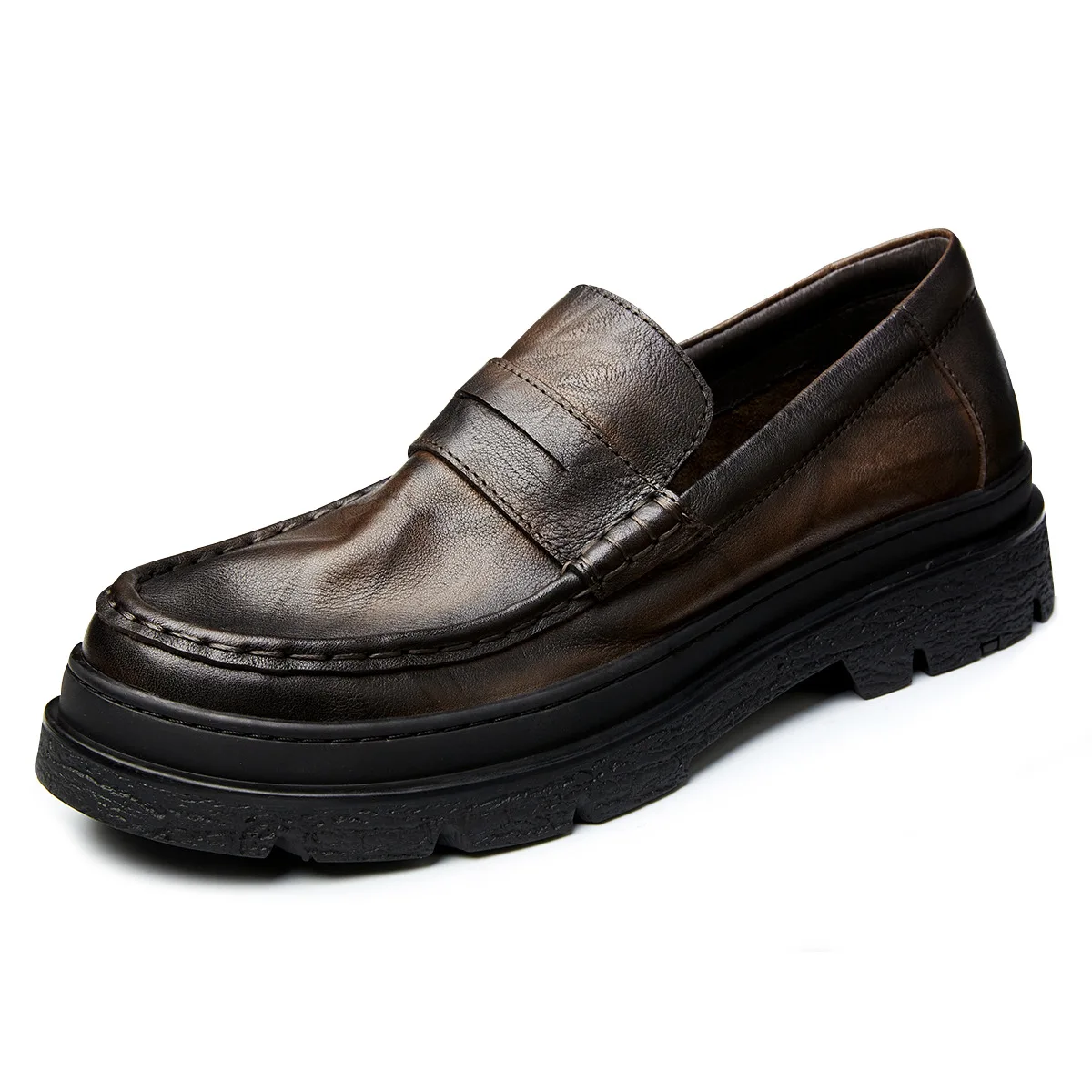 New Spring/Autumn British Retro Men Casual Shoes All-match Leather Sneaker Fashion Shoe Handmade Loafers Shoes Zapatos Hombre
New Spring/Autumn British Retro Men Casual Shoes All-match Leather Sneaker Fashion Shoe Handmade Loafers Shoes Zapatos Hombre