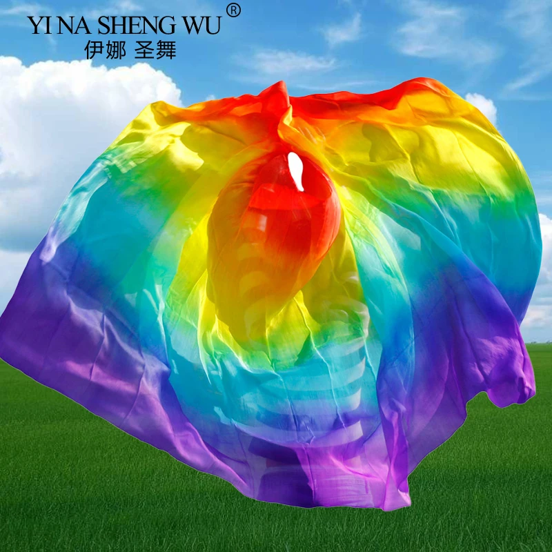 100 Silk Belly Dance Scarf Women Professional Long Flowing Veil Shawl Classical Dance Stage Performance Accessory Wholesale
100 Silk Belly Dance Scarf Women Professional Long Flowing Veil Shawl Classical Dance Stage Performance Accessory Wholesale