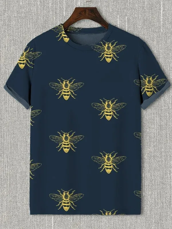 Fashion Men's Funny Printed T-Shirt Short Sleeved Tees Tops 3D Prints Crew Neck Shirts Summer Casual Men's Clothing Apparel
Fashion Men's Funny Printed T-Shirt Short Sleeved Tees Tops 3D Prints Crew Neck Shirts Summer Casual Men's Clothing Apparel