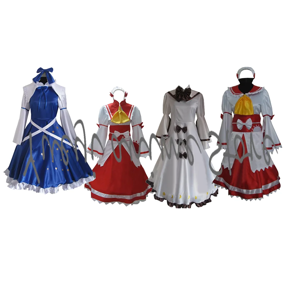 customized-Touhou Sangetsusei (Three Fairies) Cosplay Uniform Dress for Women - Halloween Party Outfit
customized-Touhou Sangetsusei (Three Fairies) Cosplay Uniform Dress for Women - Halloween Party Outfit