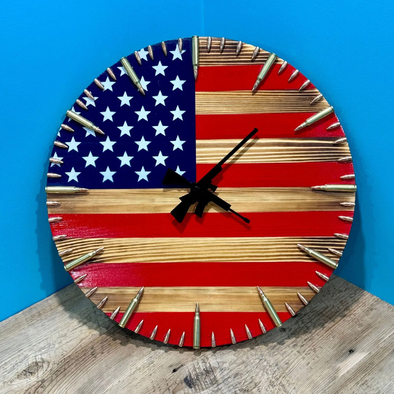 Wooden Antique Decorative Clock For Wall Desk Decoration Living Room Bedroom Home Office Decor Wall Art Imitation American Flag
Wooden Antique Decorative Clock For Wall Desk Decoration Living Room Bedroom Home Office Decor Wall Art Imitation American Flag