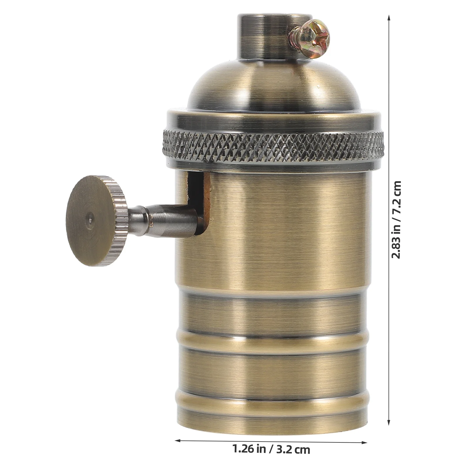 E26 E27 Light Socket Heavy Duty Metal Lamp Holder for Vintage Lighting Fixtures Easy Install Lamp Parts for Home Decor
E26 E27 Light Socket Heavy Duty Metal Lamp Holder for Vintage Lighting Fixtures Easy Install Lamp Parts for Home Decor