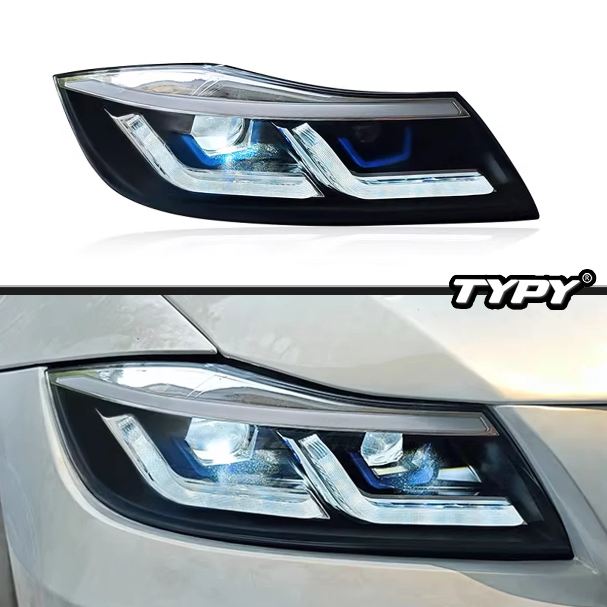 TYPY Car Headlights For BMW 3 Series E90 2005-2012 LED Car Lamps Daytime Running Lights Dynamic Turn Signals Car Accessories
TYPY Car Headlights For BMW 3 Series E90 2005-2012 LED Car Lamps Daytime Running Lights Dynamic Turn Signals Car Accessories