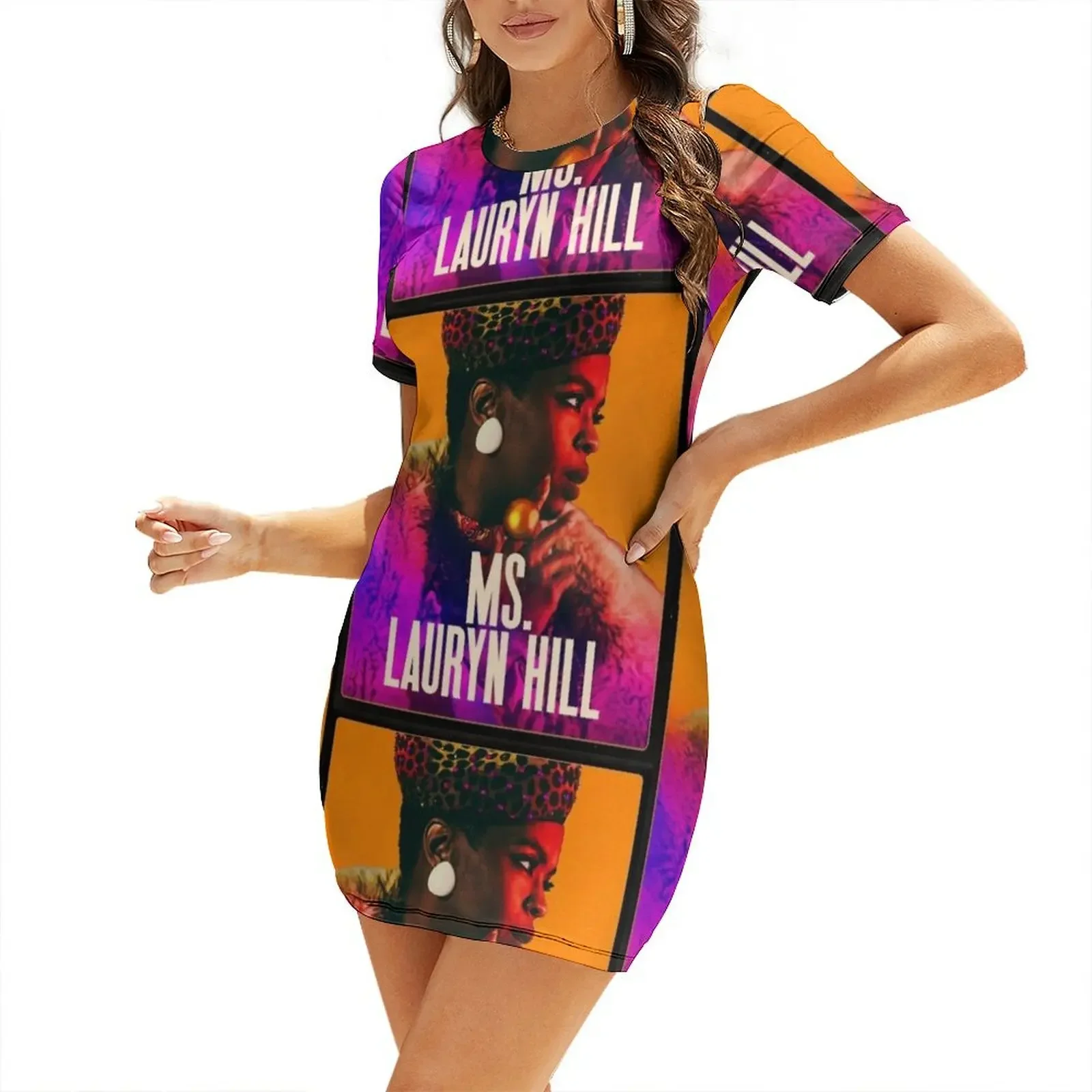 Ms. Lauryn Hill Short-Sleeved Dress womans clothing sexy dress luxury woman evening dress african dresses for woman
Ms. Lauryn Hill Short-Sleeved Dress womans clothing sexy dress luxury woman evening dress african dresses for woman