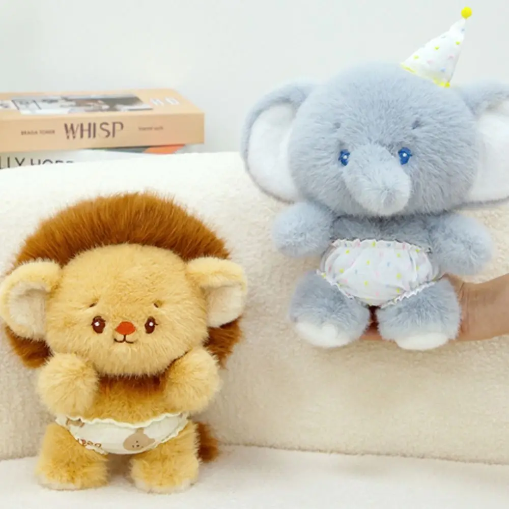 PP Cotton Soft Elephant Lion Plush Toy Fluffy Stuffed Animals Kids Animal Plush Toys Collection Handmade Soothing Hug Pillow
PP Cotton Soft Elephant Lion Plush Toy Fluffy Stuffed Animals Kids Animal Plush Toys Collection Handmade Soothing Hug Pillow