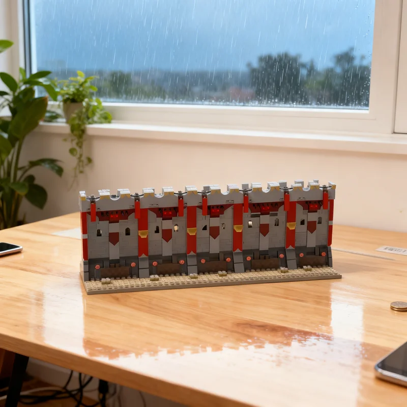 4467pcs MOC Red Faction Wall Section 1 Castle Model Building Blocks Creative Display Gift Collectible Decor Kids Premium Adult
4467pcs MOC Red Faction Wall Section 1 Castle Model Building Blocks Creative Display Gift Collectible Decor Kids Premium Adult