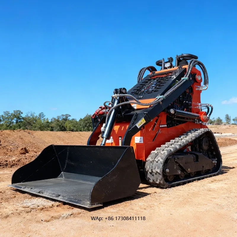 Skid Steer Mini Track Skid Steer Loader With Forest Mulcher Lawn Mower
Skid Steer Mini Track Skid Steer Loader With Forest Mulcher Lawn Mower