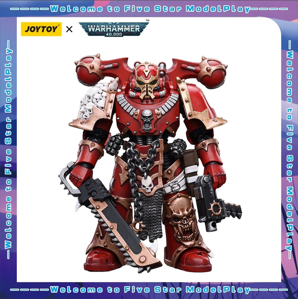 【FS】JOYTOY Warhammer 40K Scale 1/18 Chaos Space Marines Brother Maganar Models Toys Gifts
【FS】JOYTOY Warhammer 40K Scale 1/18 Chaos Space Marines Brother Maganar Models Toys Gifts