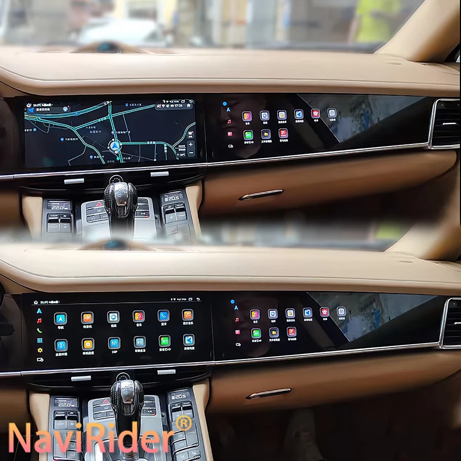 12.3'+11'screen For Porsche Panamera 2010-2017 Intelligent System Navigation GPS Upgraded Interactive Dual Screen CarPlay
12.3'+11'screen For Porsche Panamera 2010-2017 Intelligent System Navigation GPS Upgraded Interactive Dual Screen CarPlay