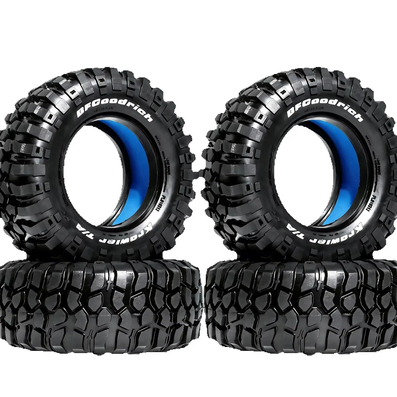 98mm 1.9'' Rubber Tire for 1/10 RC Crawler – Fit Axial SCX10 Pro, TRX4, RC4WD D90, Redcat Gen8, MST – High Traction
98mm 1.9'' Rubber Tire for 1/10 RC Crawler – Fit Axial SCX10 Pro, TRX4, RC4WD D90, Redcat Gen8, MST – High Traction