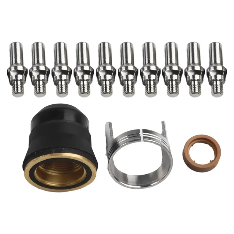 ABHG-23Pcs PT-60 IPT-40 PT40 Plasma Cutting Torch Tip 1.0Mm 51313 Electrode 52582 Plasma Cutting Flashlight Plasma Cutting
ABHG-23Pcs PT-60 IPT-40 PT40 Plasma Cutting Torch Tip 1.0Mm 51313 Electrode 52582 Plasma Cutting Flashlight Plasma Cutting