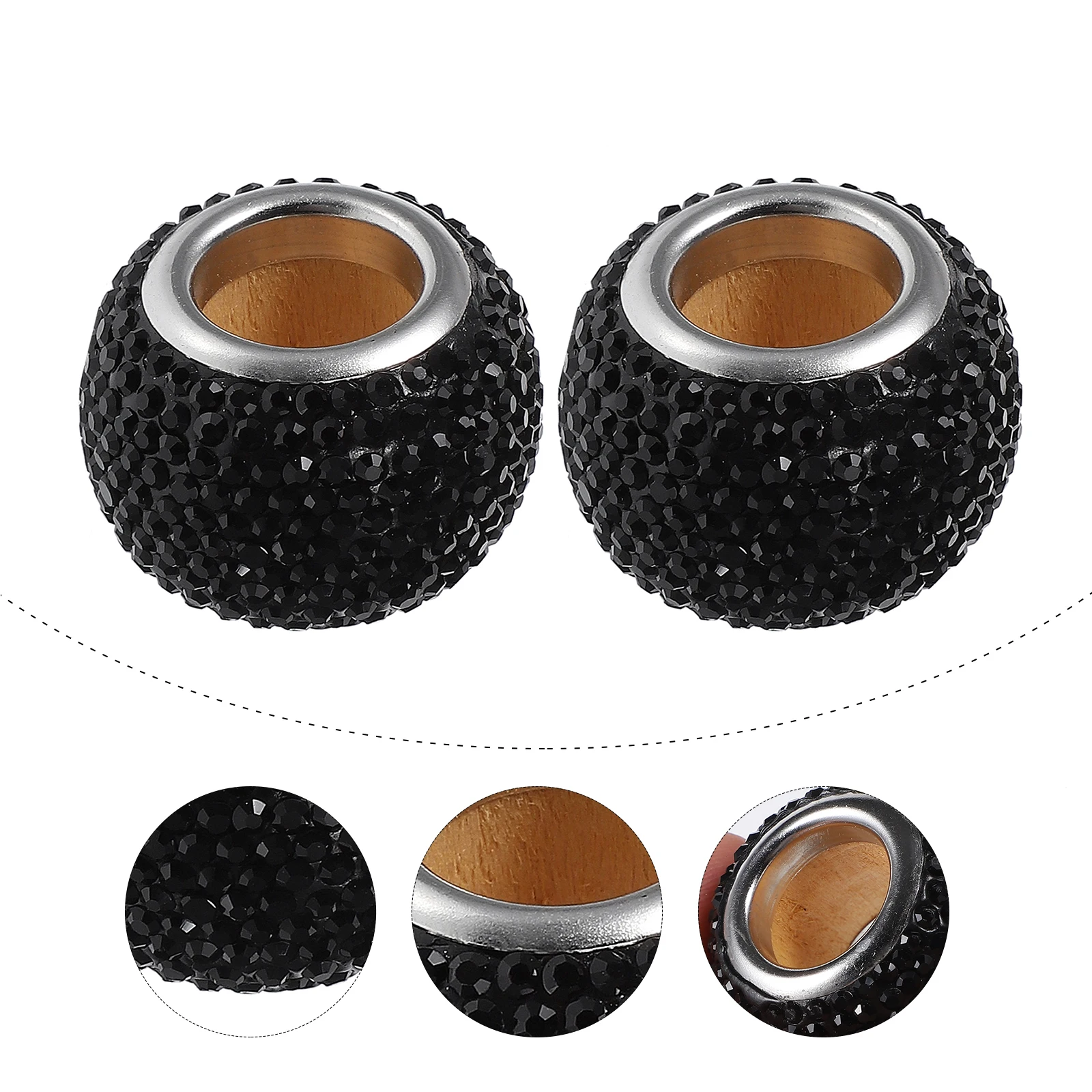 2 Pcs Car Headrest Decorative Ring Crystal Diamond Rings Collars Neck Pillow Auto
2 Pcs Car Headrest Decorative Ring Crystal Diamond Rings Collars Neck Pillow Auto