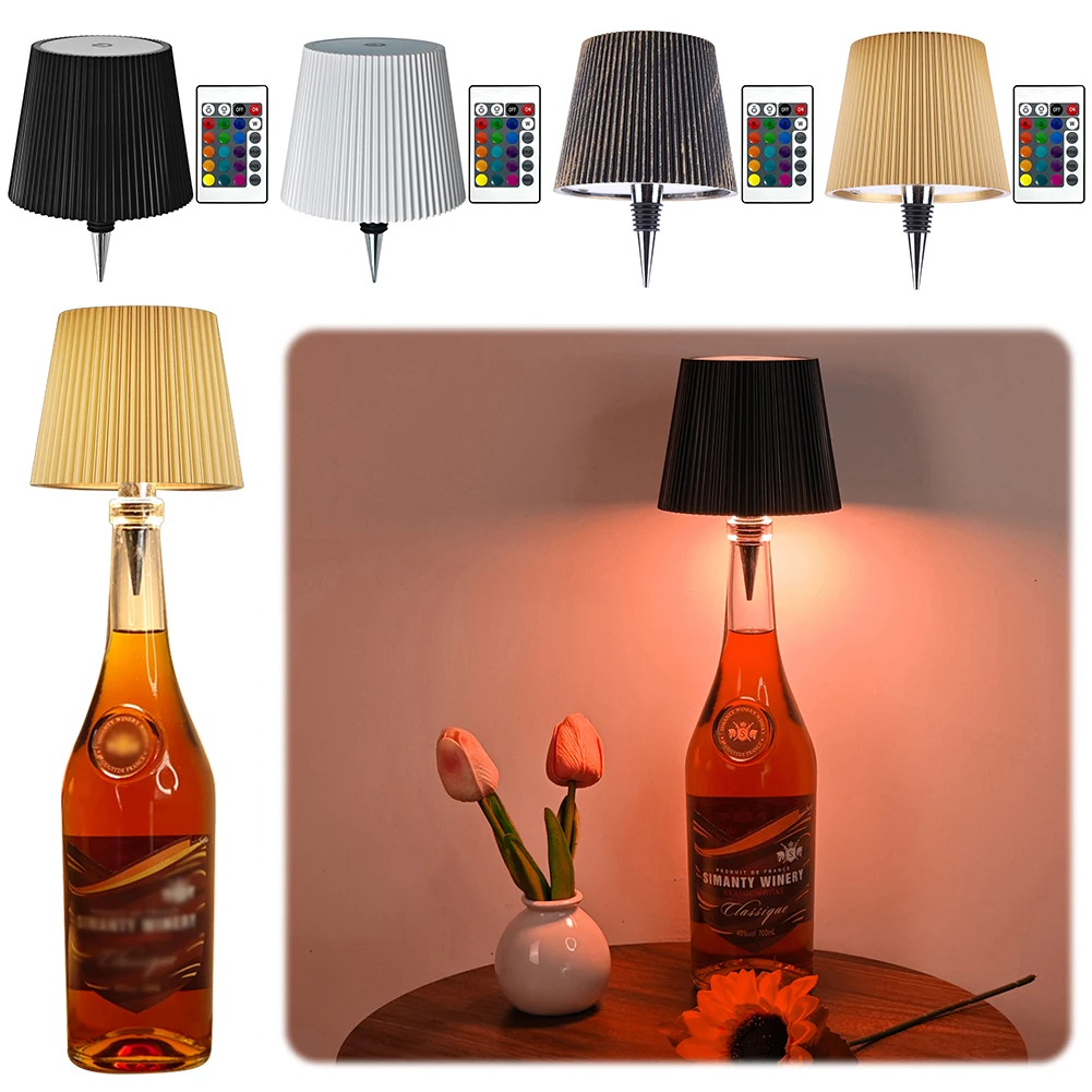 Wireless Bottle Lamp Rechargeable Wine Bottle Light Touch-Control Wine Bottle Lamp Decorative Night Light for Bars Restaurants
Wireless Bottle Lamp Rechargeable Wine Bottle Light Touch-Control Wine Bottle Lamp Decorative Night Light for Bars Restaurants