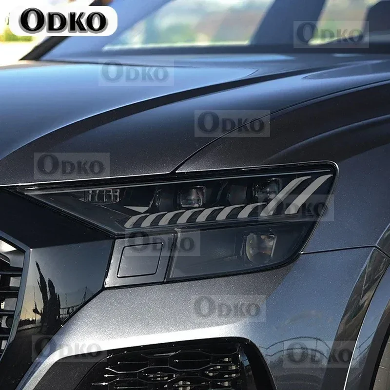 2 Pcs Car Headlight Protective Film Smoke Black Tint Wrap Vinyl Transparent TPU Sticker For Audi Q8 SQ8 RSQ8 2019 2020 2021 2022
2 Pcs Car Headlight Protective Film Smoke Black Tint Wrap Vinyl Transparent TPU Sticker For Audi Q8 SQ8 RSQ8 2019 2020 2021 2022