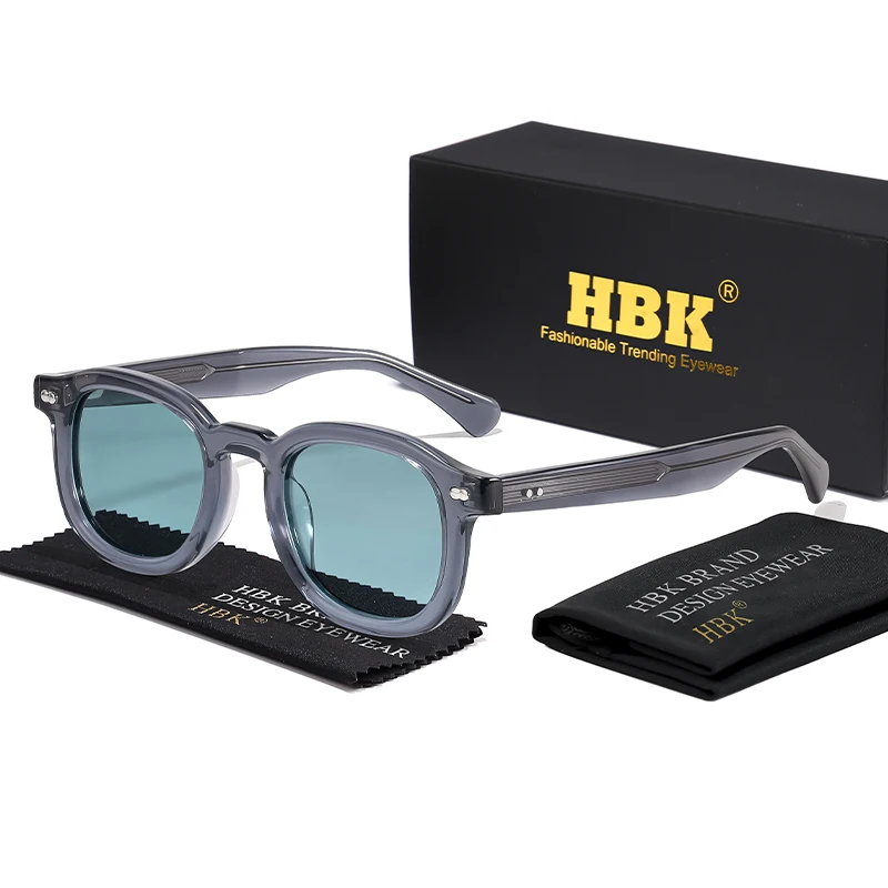 HBK New Retro Round Men Sunglasses Small Frame High-Quality Acetate Frame Sun Glasses Women Parties Travel Outdoor Glasses
HBK New Retro Round Men Sunglasses Small Frame High-Quality Acetate Frame Sun Glasses Women Parties Travel Outdoor Glasses