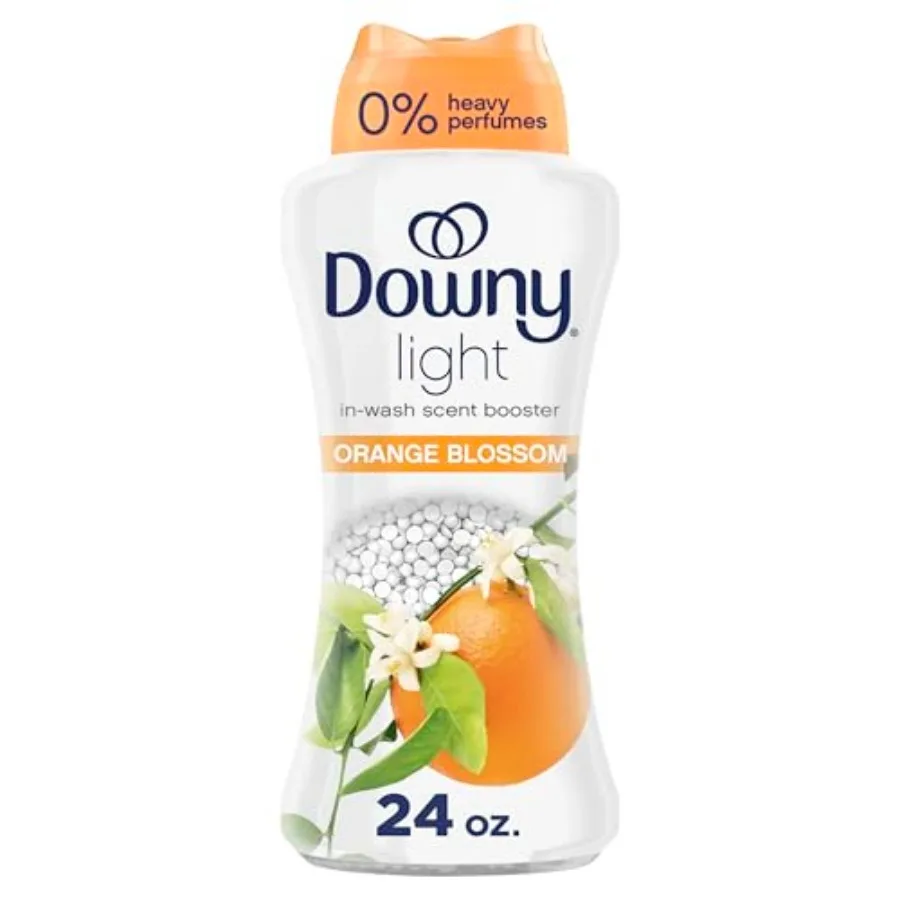 Downy Light Laundry Scent Booster Beads, Orange Blossom Scent, 24.0 OZ, In-wash fabric beads designed to be gentle with a light
Downy Light Laundry Scent Booster Beads, Orange Blossom Scent, 24.0 OZ, In-wash fabric beads designed to be gentle with a light