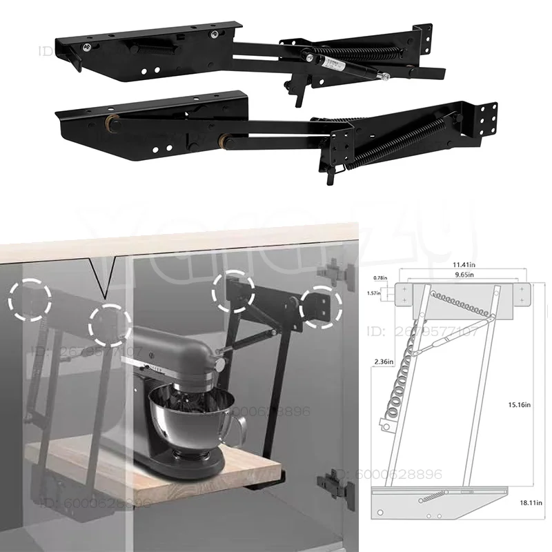 Furniture hidden coffee table cabinet functional parts lifting bracket hardware accessories
Furniture hidden coffee table cabinet functional parts lifting bracket hardware accessories