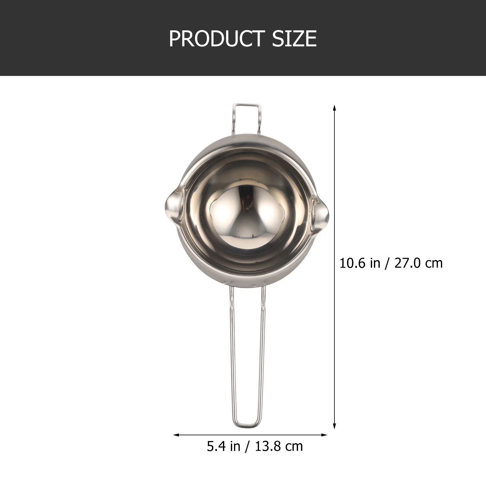 Stainless Steel Chocolate Melting Pot Butter Warmer Oil Heating Bowl Cheese Candy Melt Container Compact Milk Pan Baking Cooking
Stainless Steel Chocolate Melting Pot Butter Warmer Oil Heating Bowl Cheese Candy Melt Container Compact Milk Pan Baking Cooking