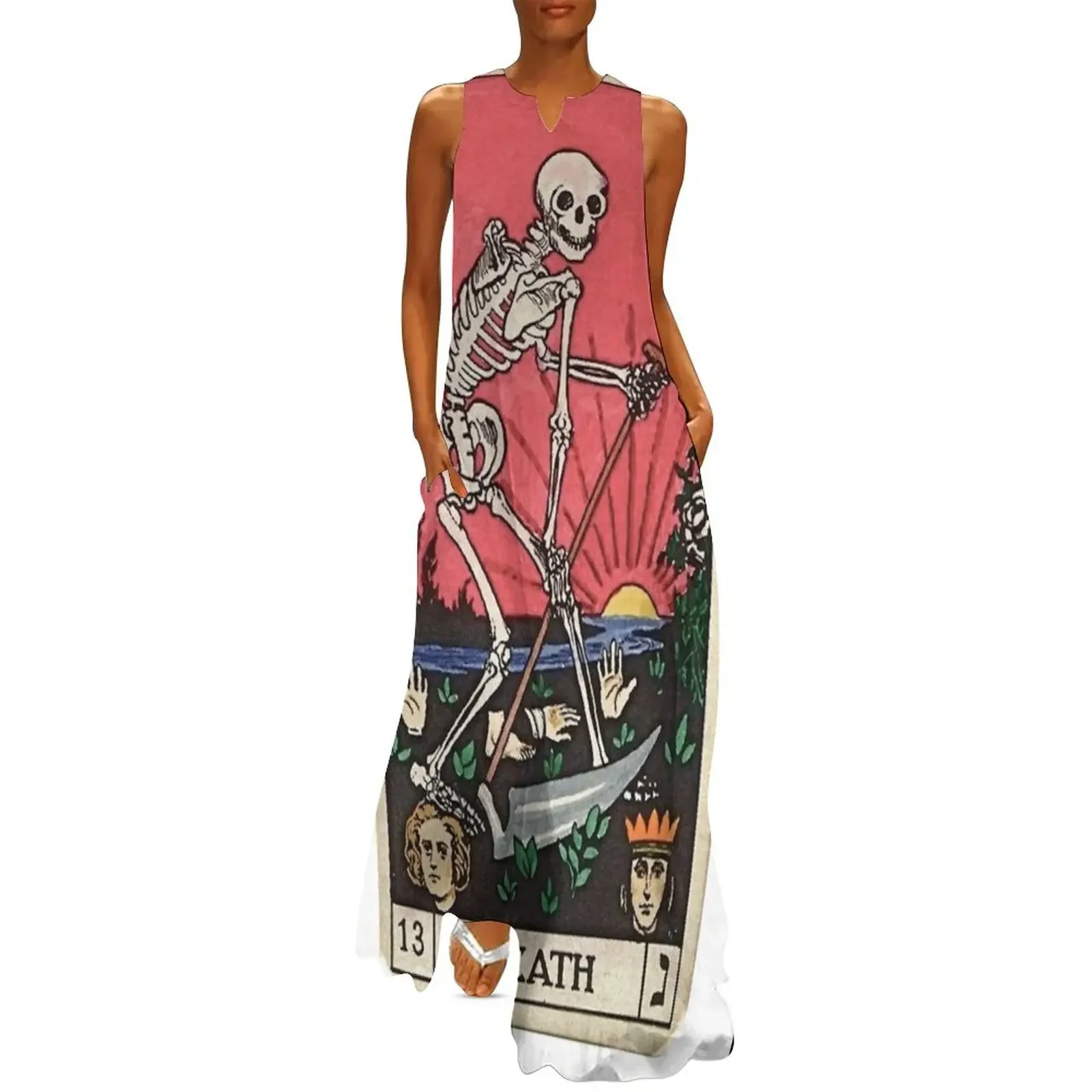 Tarot card death Long Dress elegant women's dresses sale dresses for woman 2025 Dress
Tarot card death Long Dress elegant women's dresses sale dresses for woman 2025 Dress