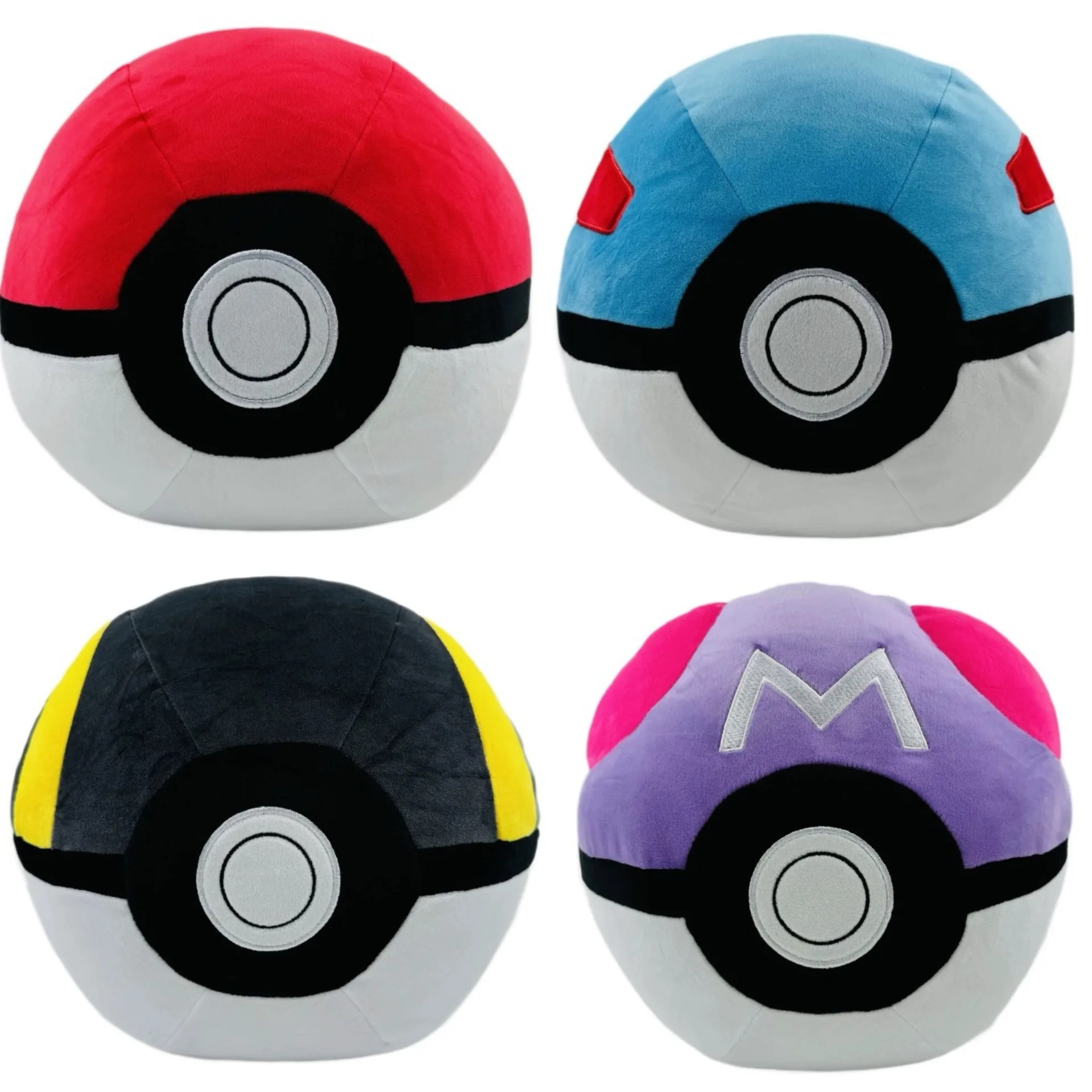 30cm Master Ball Great Ball Ultra Ball Poké Ball Plush Toys Soft Stuffed Animals Ball Great Ball Ultra Plush Pendant Gifts
30cm Master Ball Great Ball Ultra Ball Poké Ball Plush Toys Soft Stuffed Animals Ball Great Ball Ultra Plush Pendant Gifts