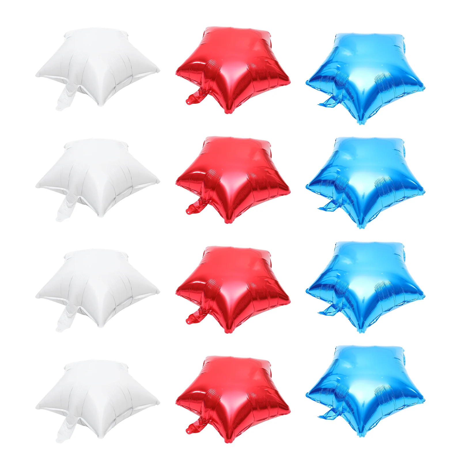 12pcs Aluminum Red White Blue Foil Decorative Party Scene Layout Star Decorative Balloons Balloons Fourth July
12pcs Aluminum Red White Blue Foil Decorative Party Scene Layout Star Decorative Balloons Balloons Fourth July