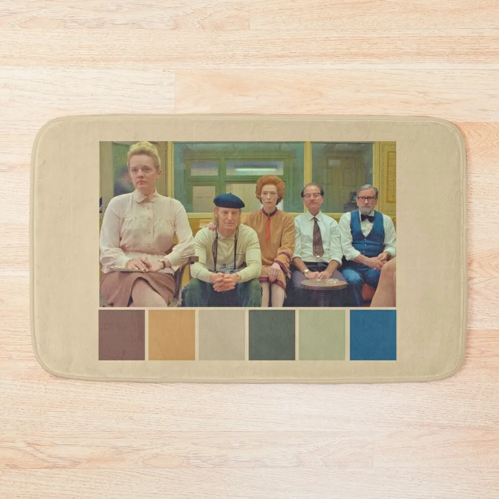 The French Dispatch palette Bath Mat Foot Bathroom Bathroom Gadgets DoorFor Entrance Door Set For Bathroom Mat
The French Dispatch palette Bath Mat Foot Bathroom Bathroom Gadgets DoorFor Entrance Door Set For Bathroom Mat