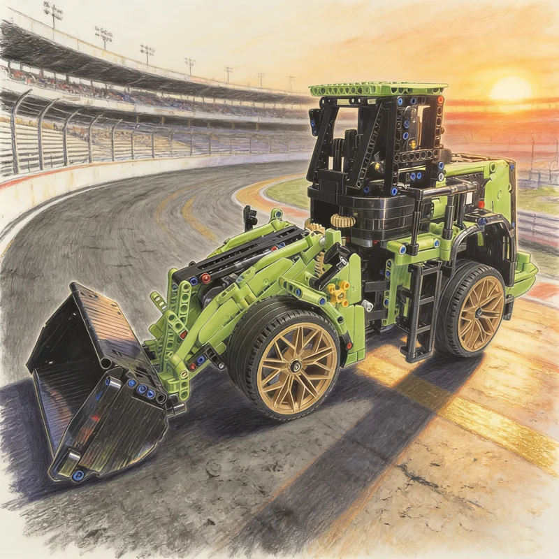 2893pcs MOC CATERPILLAR Wheel Loader Technical Model Building Blocks Construction Festival Gifts Toy Creative Education Brick
2893pcs MOC CATERPILLAR Wheel Loader Technical Model Building Blocks Construction Festival Gifts Toy Creative Education Brick