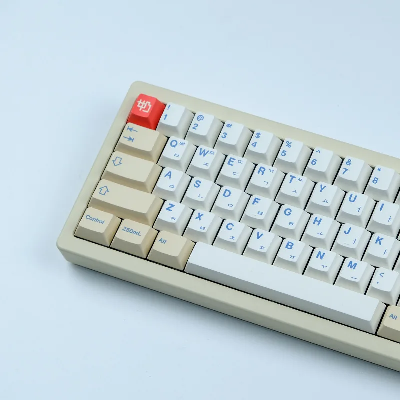 GMK soy milk cute cartoon theme Soyamilk keycaps PBT hot sublimation original Korean phonetic full set of keycaps
GMK soy milk cute cartoon theme Soyamilk keycaps PBT hot sublimation original Korean phonetic full set of keycaps