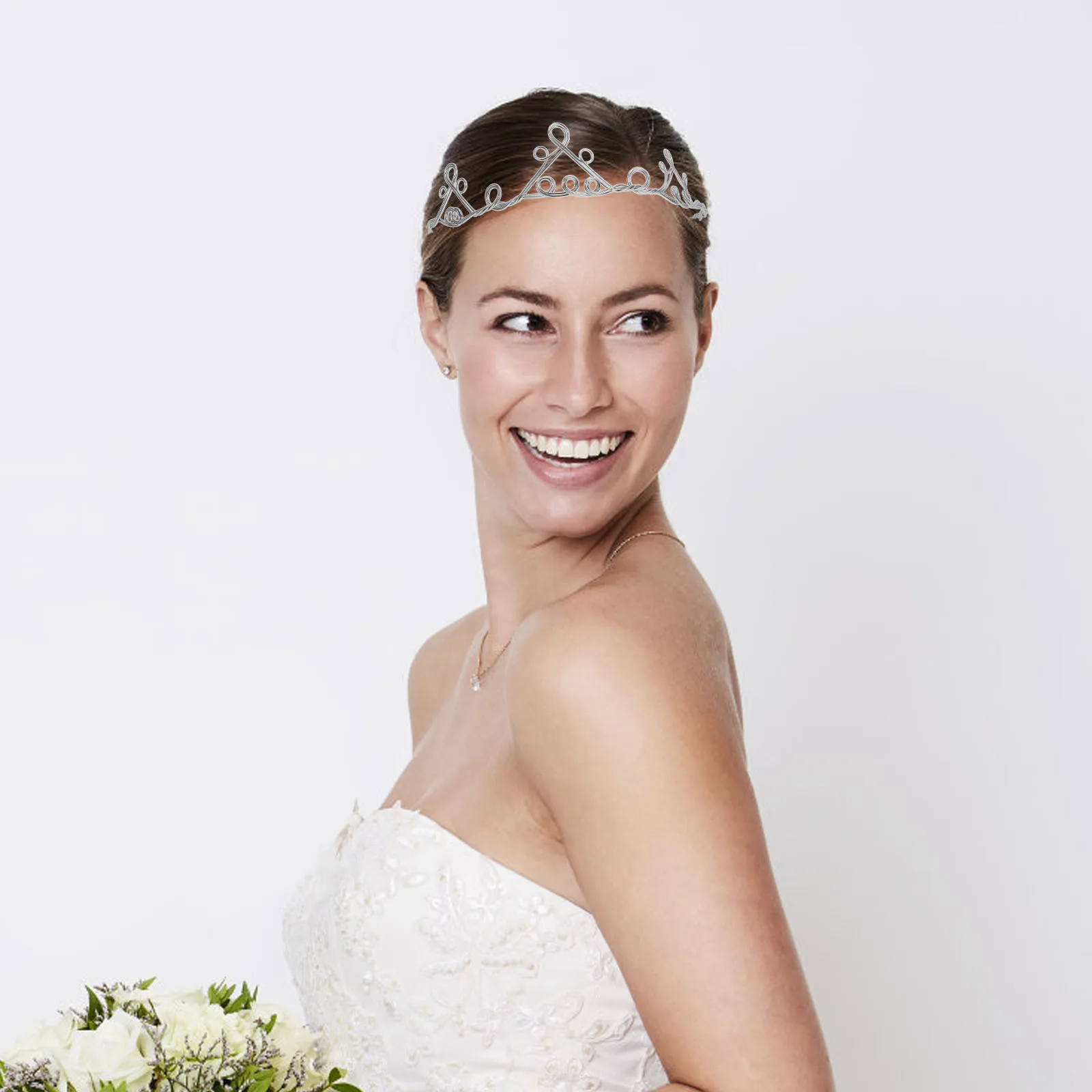 Winding Crown DIY Hair Accessories Headwear Handcraft Pure Copper Beaded Chic One Size Fits Girls Pearl Crystal Flowers Beads 
Winding Crown DIY Hair Accessories Headwear Handcraft Pure Copper Beaded Chic One Size Fits Girls Pearl Crystal Flowers Beads