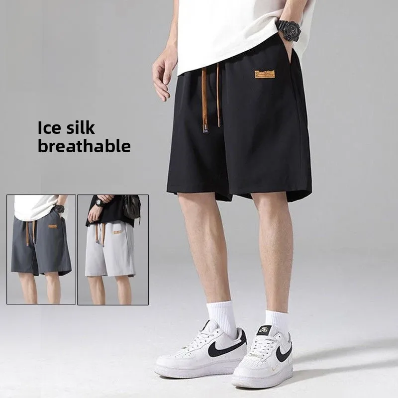 Модные летние шорты: эластичные, удобные, свободные, дышащие, быстросохнущие, ветрозащитные, бриджи из полиэфирного волокна для молодежи
Модные летние шорты: эластичные, удобные, свободные, дышащие, быстросохнущие, ветрозащитные, бриджи из полиэфирного волокна для молодежи