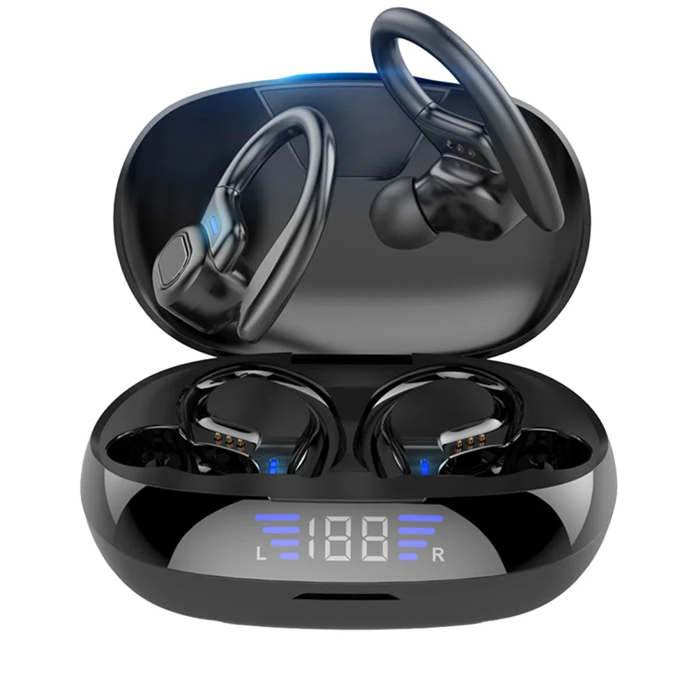 VV2 TWS Bluetooth Earphones With Microphones Sports Wireless Waterproof Earphones 5.0 Charging Compartment Ear-hook Earphones
VV2 TWS Bluetooth Earphones With Microphones Sports Wireless Waterproof Earphones 5.0 Charging Compartment Ear-hook Earphones