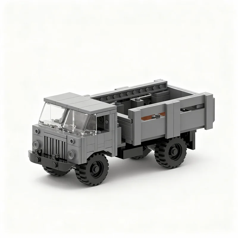 255PCS MOC Technology Gaz 66 Truck Model DIY Creative Assembly Building Blocks Display Birthday Gift Collectible Display Gift
255PCS MOC Technology Gaz 66 Truck Model DIY Creative Assembly Building Blocks Display Birthday Gift Collectible Display Gift