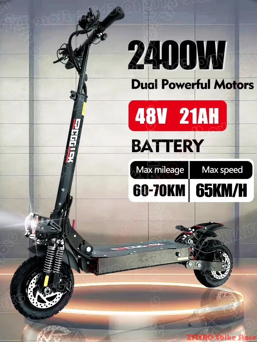 2026 EU New 2400W Dual Motor 48V 21Ah Electric Scooter Maximum Speed 65 km/h Range 65km Foldable Electric Scooter Fast Delivery
2026 EU New 2400W Dual Motor 48V 21Ah Electric Scooter Maximum Speed 65 km/h Range 65km Foldable Electric Scooter Fast Delivery