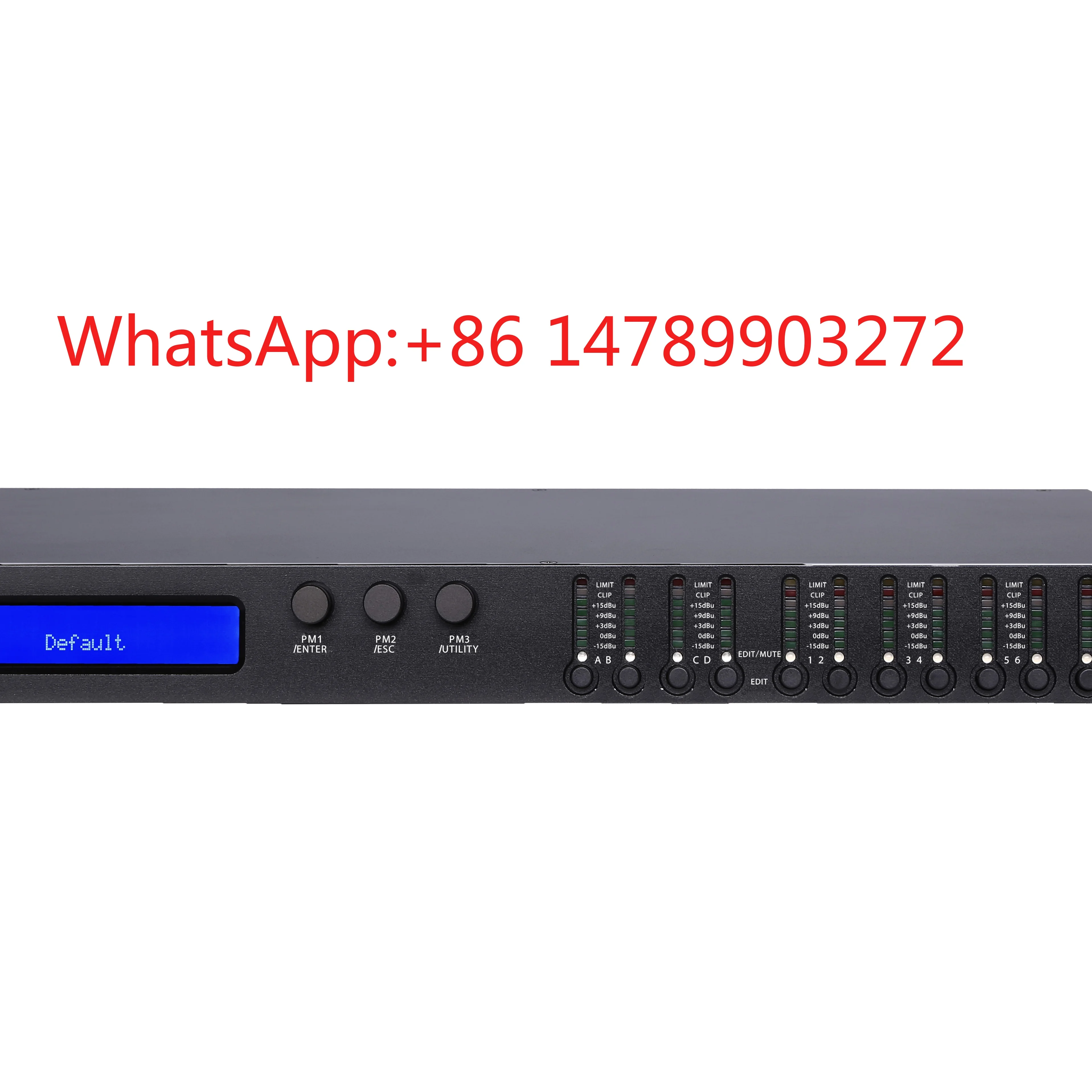 4 Input 8 Output Digital Signal Processor Professional Stage Sound Processing Unit
4 Input 8 Output Digital Signal Processor Professional Stage Sound Processing Unit
