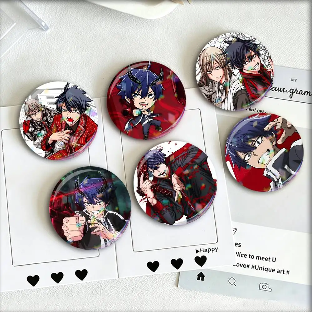 T-Tougen Anki Ichinose Shiki Laser Badge Applicable For Backpack Clothes Hats Decor Creative Accessories
T-Tougen Anki Ichinose Shiki Laser Badge Applicable For Backpack Clothes Hats Decor Creative Accessories