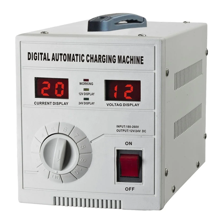 Digital Automatic Charging Machine 12V 24V dc Car Motorcycle Electric Fast Battery Charger
Digital Automatic Charging Machine 12V 24V dc Car Motorcycle Electric Fast Battery Charger