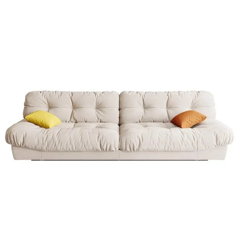 Cloud sofa living room minimalist cream style three-person technology fabric sofa
Cloud sofa living room minimalist cream style three-person technology fabric sofa