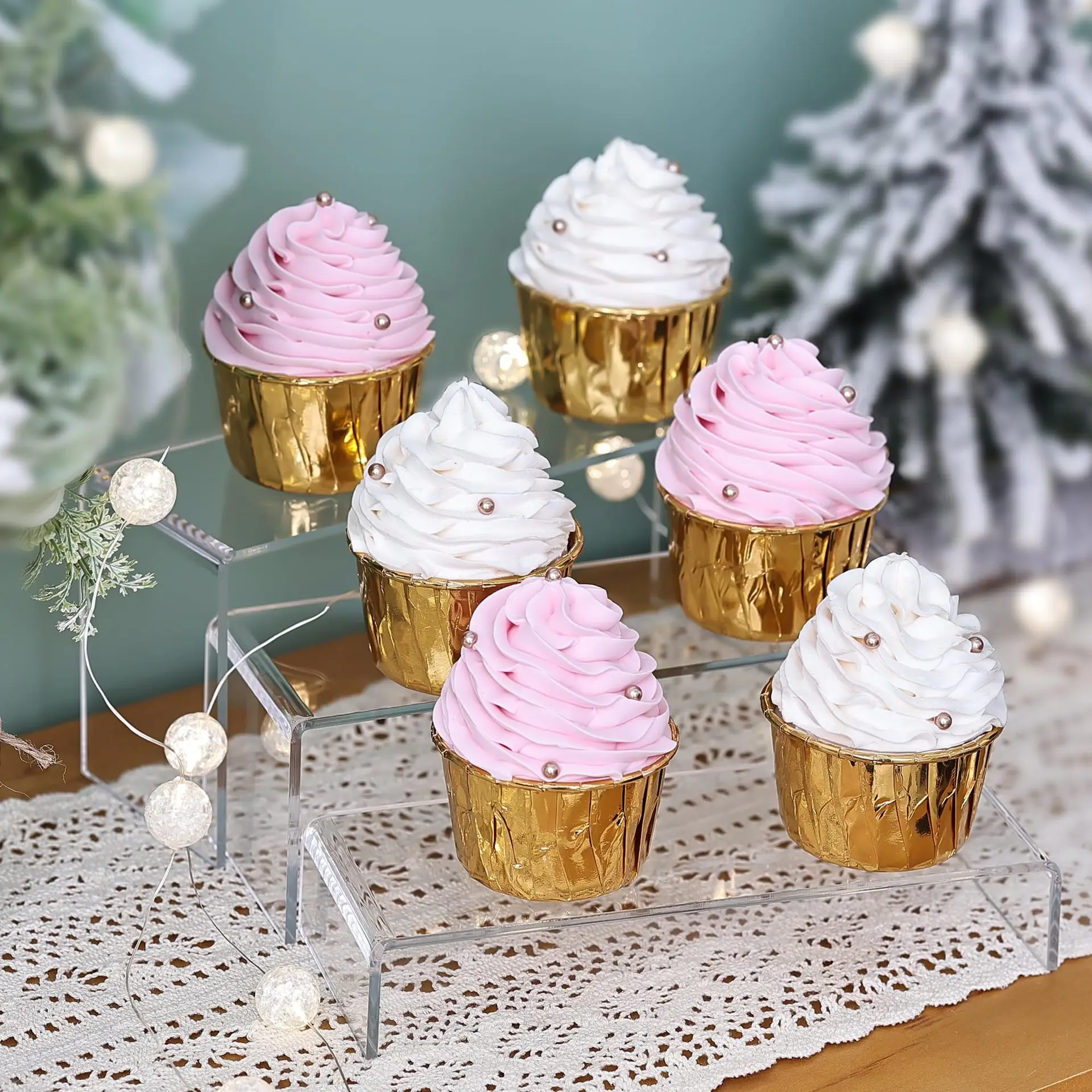 Large Size 3-12Pcs Acrylic Transparent Display Stand U Shape Lightweight Holder Window Counter Cosmetics Rack Dessert Model Shel
Large Size 3-12Pcs Acrylic Transparent Display Stand U Shape Lightweight Holder Window Counter Cosmetics Rack Dessert Model Shel